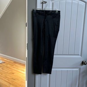 Size 11  black cotton polyester and spandex jeans
